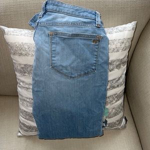 Bebe high waist /rise light denim jeans